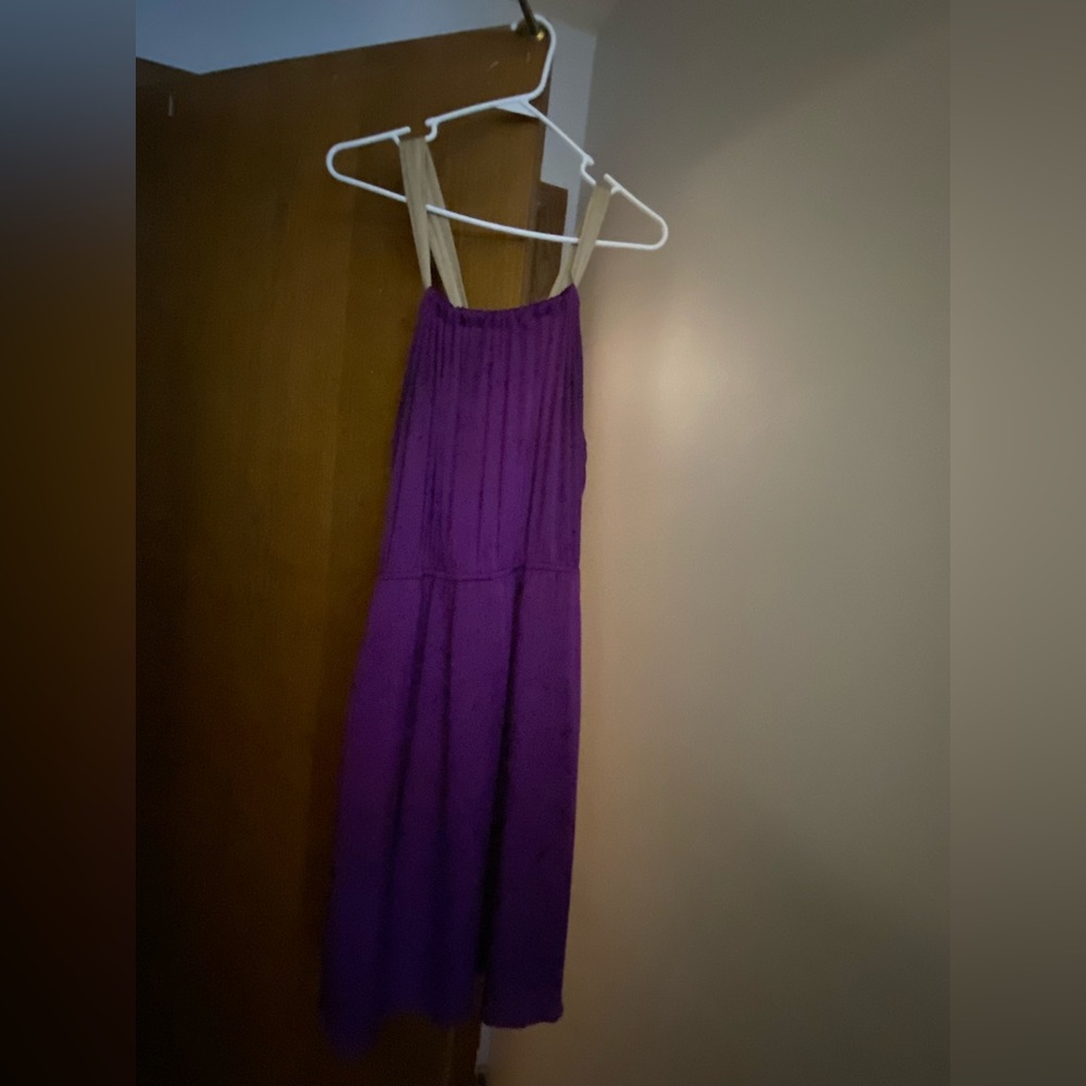 Purple And tan dress from limited only worn once
